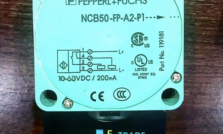 Индуктивный датчик NCB50-FP-A2-P1 - фото № 2