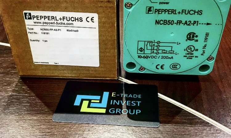 Индуктивный датчик NCB50-FP-A2-P1 - фото № 3