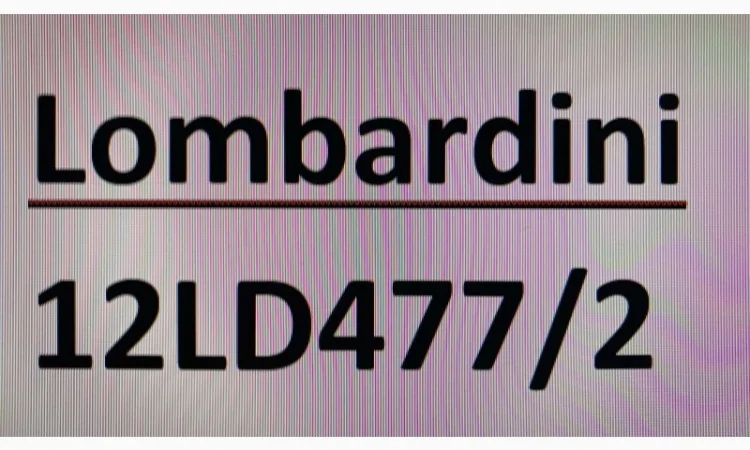 Запасні частини та витратні матеріали для двигуна Lombardini 12LD477/2 - фото № 1