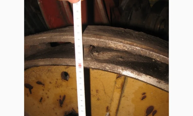 Шкив с двумя звездочками ЭО5111Б-0601-210 (на прямую лопату) - фото № 3