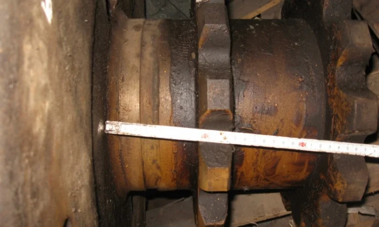 Шкив с двумя звездочками ЭО5111Б-0601-210 (на прямую лопату) - фото № 4