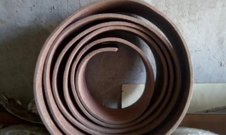 Лента вальцованная 10 мм х 100 мм красная - фото № 2