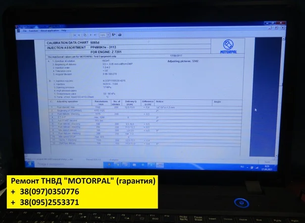 Ремонт ТНВД Моторпал / Motorpal (гарантия) - фото № 1