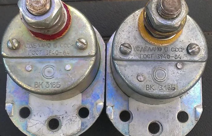 Выключатель массы ВК-318Б советский - фото № 2