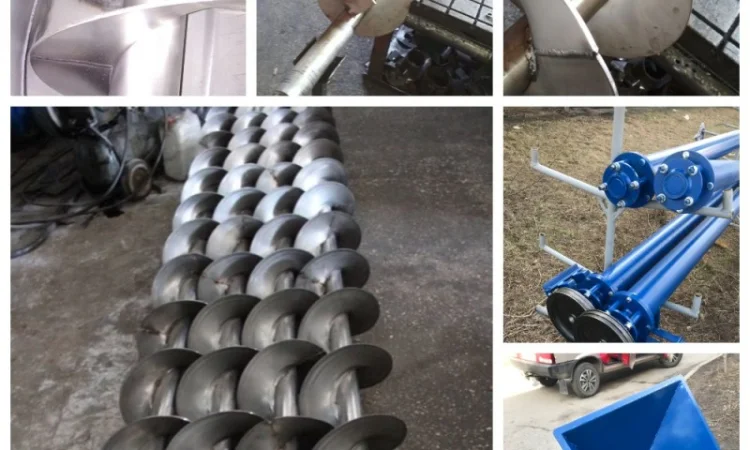 Изготовление винтовых шнеков. Реставрация. Полтава - фото № 1