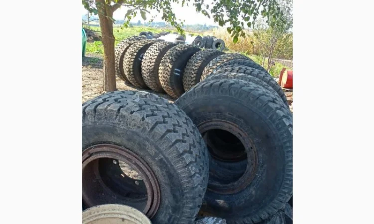 Ось ПТС-9 12 балансиры МЖТ-10 балка рессоры ступицы шины - фото № 9