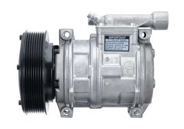 Компрессор кондиционера техники Джон Дир John Deere 10PA17C 8РК 146мм - фото № 1