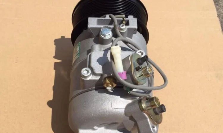 Компрессор кондиционера техники Джон Дир John Deere 10PA17C 8РК 146мм - фото № 3