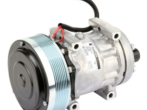 Компрессор кондиционера трактор New Holland T8040 SD7H15 152mm U4768, 4499 - фото № 3