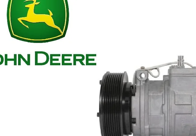 Компрессор кондиционера John Deere 10PA17C 8 gv Re46609, An221429 (1401018-1) - фото № 3