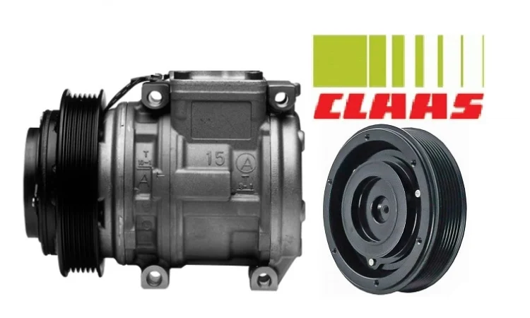 Компрессор комбайн John Deere 10PA15C 8PK Al153386, Al154203, Al155836, Al174136, 10286831 - фото № 1