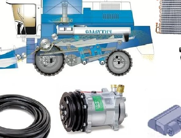 Кондиционер на ХТЗ, Кировец, Славутич, Дон, Бизон, Енисей, Палессе - полный комплект - фото № 3