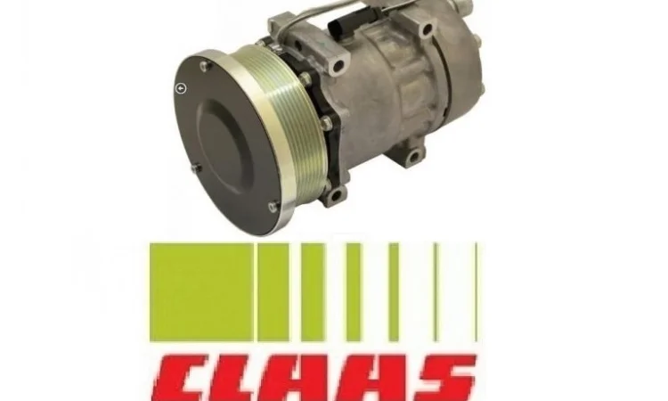 Компрессор 7H15 133 мм. 8PV на технику Claas, Case 4498, 178-9570 - фото № 1