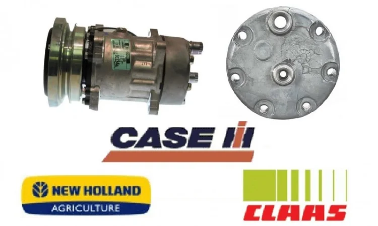 Компрессор 7H15 138 мм. A1 на технику Claas, Case, New Holland 4480, 4661, 114-9484 - фото № 1