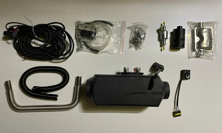 Автономний повітряний обігрівач D5 24 В. 5кВт. (Повний комплект з бочком) - фото № 1