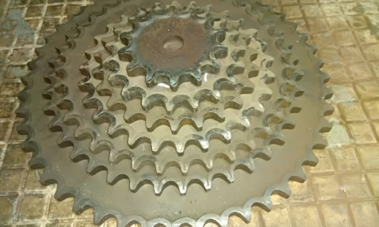 Зірочка звездочка крок = 19, 05 зуб =17 - фото № 1