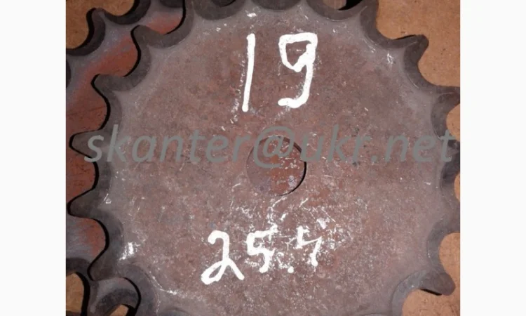 Звездочка зірочка крок t= 25.4 зуб=19 - фото № 1