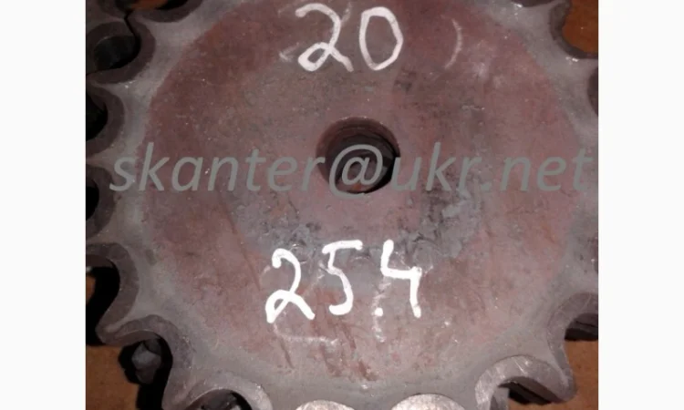 Зірочка звездочка крок =25, 4 зуб = 20 - фото № 1