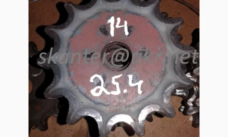 Зірочка звездочка крок =25, 4 зуб =14 - фото № 1