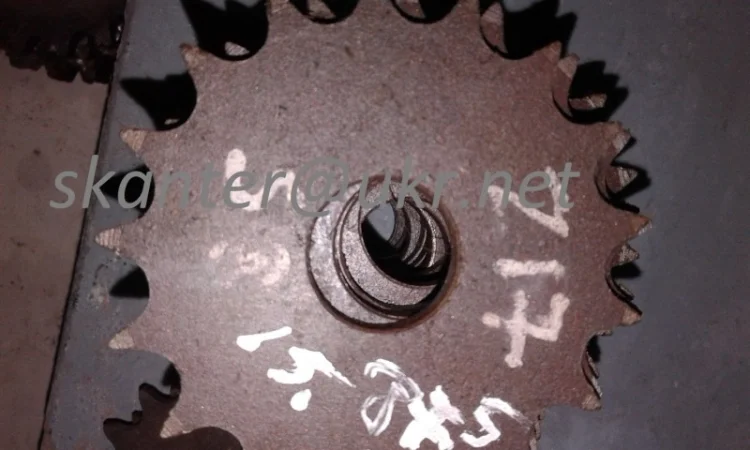 Зірочка звездочка крок t=15, 875 зуб =1 7 - фото № 1