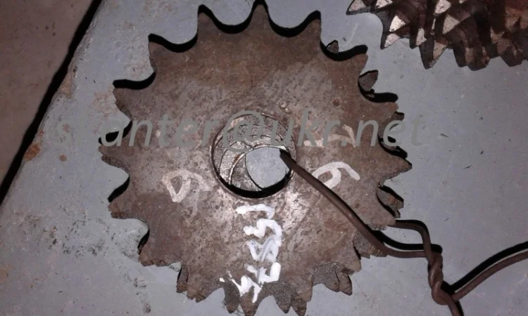 Зірочка звездочка крок t=15, 875 зуб =16 - фото № 1