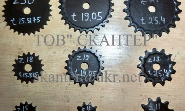 Продам зірочка звездочка крок t = 15, 875 зуб = 54 - фото № 3