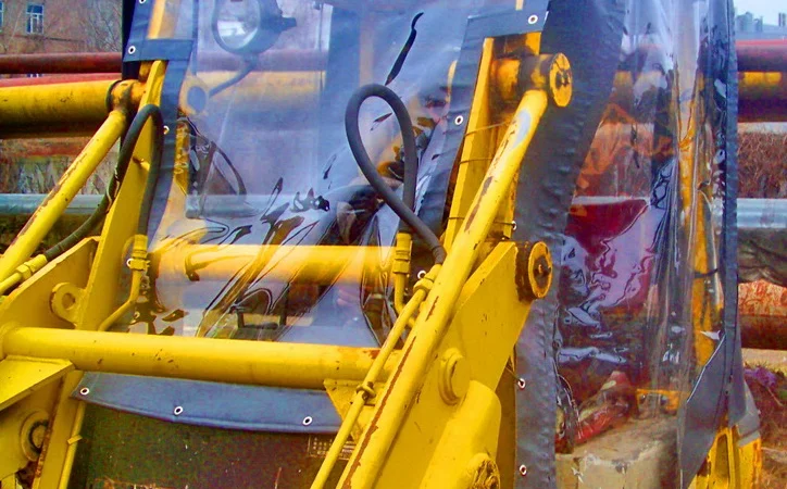 Кабина погрузчика - фото № 5