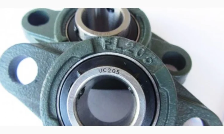 Подшипники UC205 в корпусе под вал 25 мм - UCFL205 - фото № 1