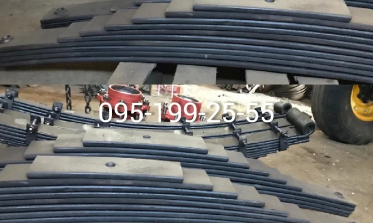 Ресора десяти листова - причепа 3ПТС-12 - фото № 1