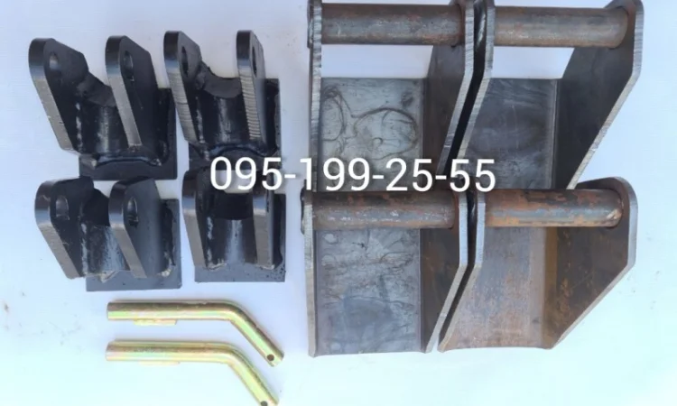 Кронштейн рамы и кронштейн платформы прицепа 2ПТС-4 - фото № 1