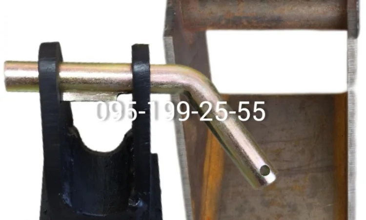 Кронштейн платформы 2ПТС-4, стопорный палец 2ПТС-4, кронштейн рамы 2ПТС-4 - фото № 1