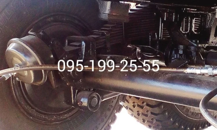 Вісь 1ПТС-9, тяга реактивна 1ПТС-9, ресора 1ПТС-9, гальмівна система 1ПТС-9 - фото № 1