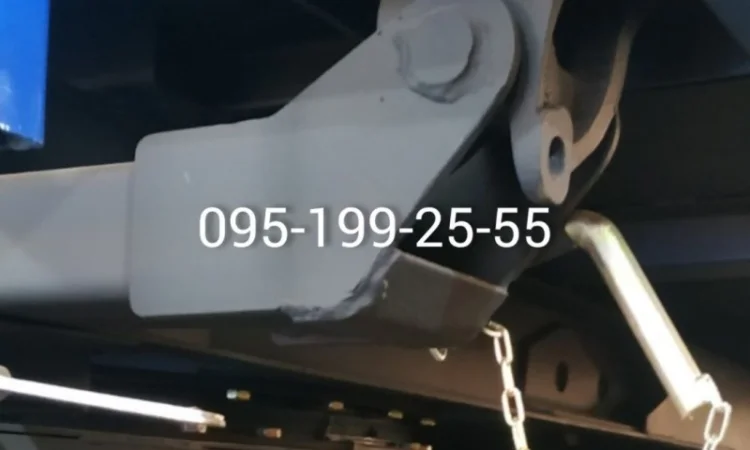 Кронштейн рами 2ПТС-6, кронштейн платформи зі стопорним пальцем 2ПТС-6 - фото № 1