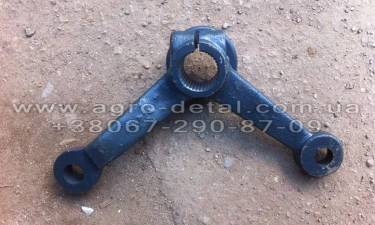 Рычаг 2511.31.032 левый переднего моста колесного трактора ХТЗ Т-2511 - фото № 1