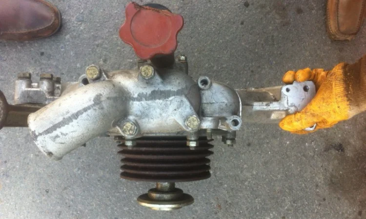 Гидромуфта привода вентилятора 740.1318010-10 в сборе автомобиля ЗИЛ-133 ГЯ - фото № 2