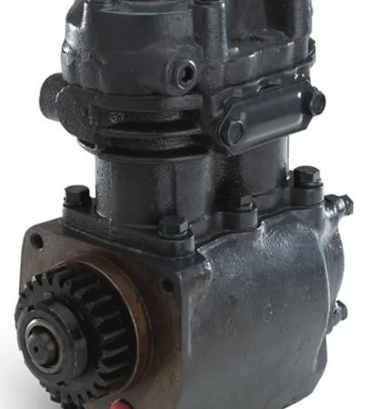 Компрессор воздушный 5320-350915-10 с двигателем КамАЗ автомобиля ЗИЛ-133 ГЯ - фото № 1