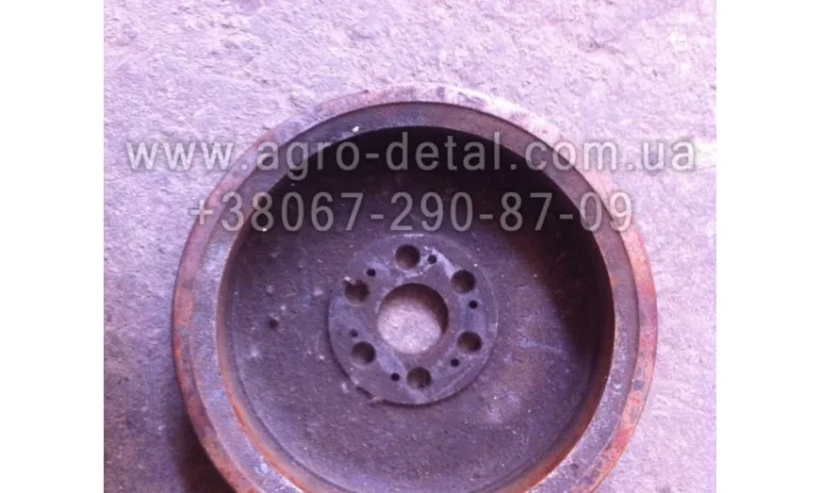 Шкив коленвала 740-1005061 автомобиля ЗИЛ-133 ГЯ с двигателем КАМАЗ - фото № 2