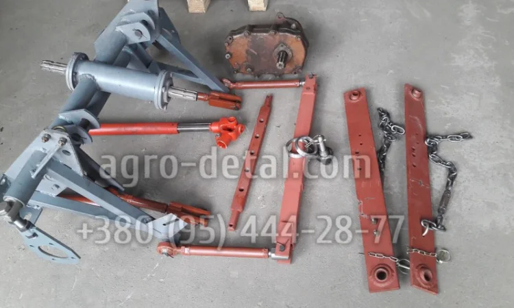Навеска задняя трактора Т 16 с редуктором ВОМ и карданной передачей Т16.56.001-01 - фото № 2