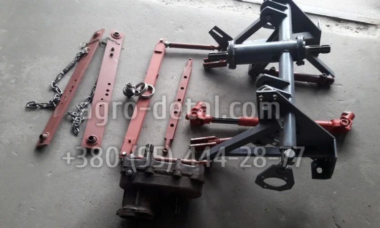 Навеска задняя трактора Т 16 с редуктором ВОМ и карданной передачей Т16.56.001-01 - фото № 4