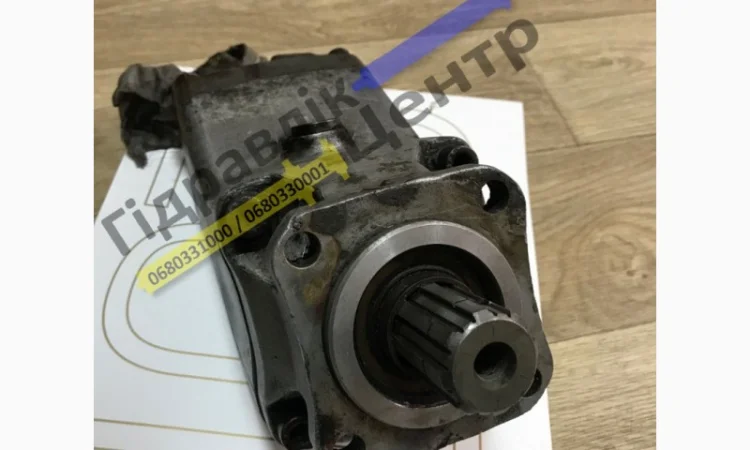 Гідравлічний насос (банан): Edbro, Parker, Meiller, Sanfab, Aber для крана-маніпулятора - фото № 2