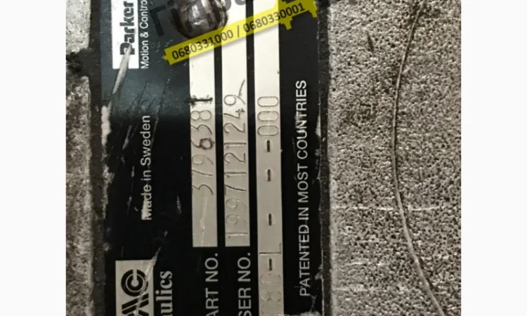 Гідравлічний насос (банан): Edbro, Parker, Meiller, Sanfab, Aber для крана-маніпулятора - фото № 5