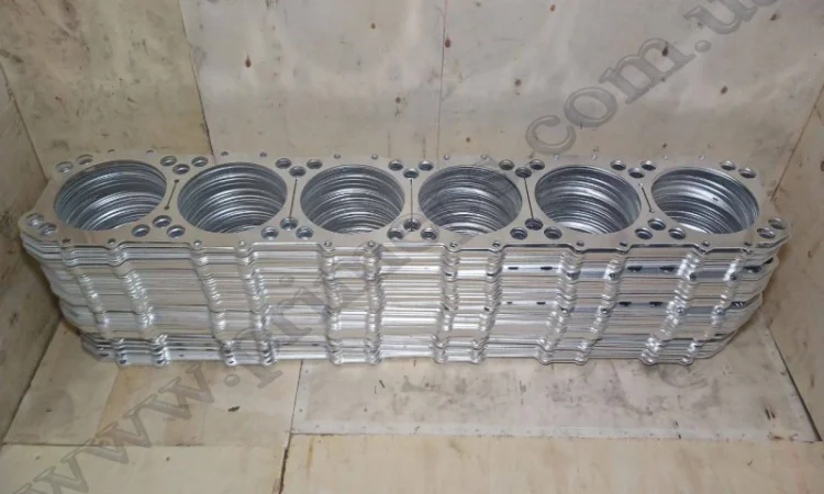 Прокладка головки блока циліндра 3303-08-1 для 1д6, 3Д6, 3д12, 7д12 - фото № 1