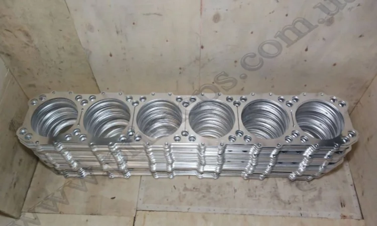 Прокладка головки блока циліндра 3303-08-1 для 1д6, 3Д6, 3д12, 7д12 - фото № 3