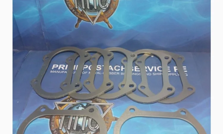 Прокладка вихлопного колектора до ДВЗ 1д6, 3д6, 1д12, 3д12, В-46, В-55 - фото № 3