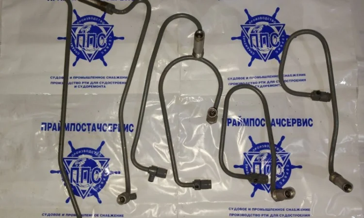 Паливні трубки високого тиску, двигун 6Ч12/14 - фото № 1