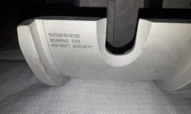 Підшипники (вкладиші) шатуна 6NVD48A-2U, 832-08011 - фото № 1