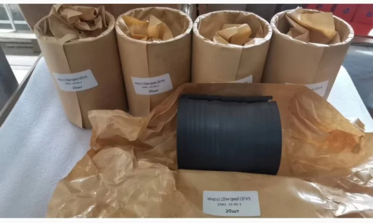 Кільце маслозʼємне зі скосом 100 мм - компресор 2ОК-1 - фото № 1