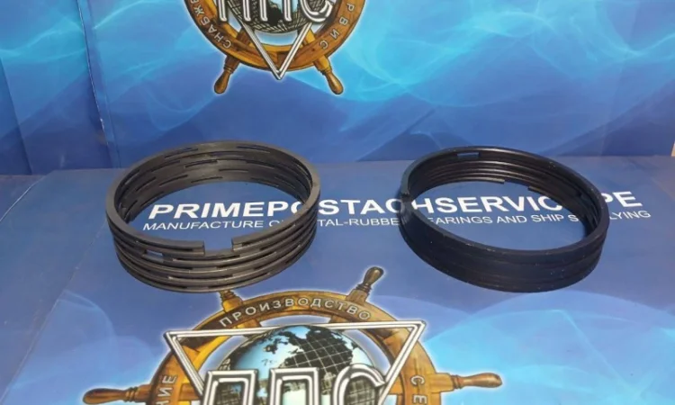 Кільця компресійні та маслозʼємні для ДВС 6Ч9, 5/11 - фото № 1