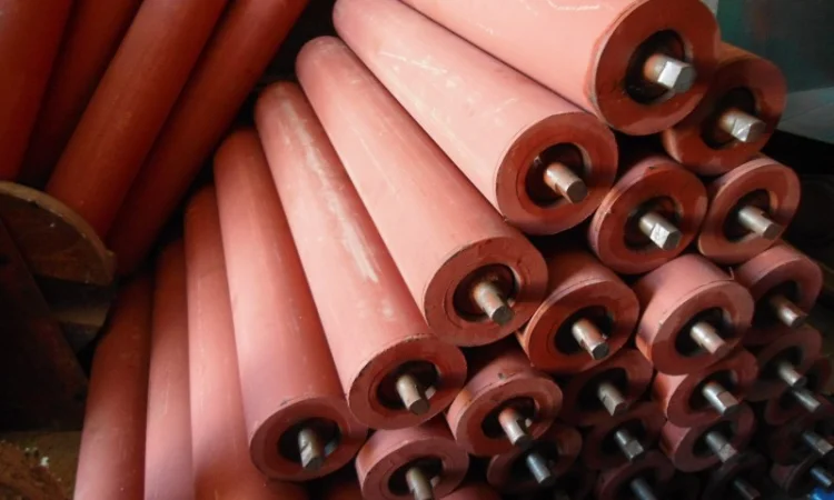 Ролики транспортьорные для транспортеров по перемещению зерна - фото № 1