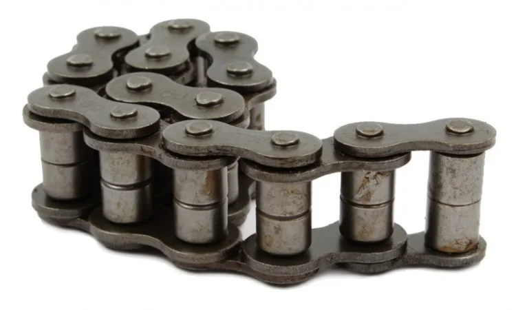 Опорная роликовая цепь John Deere на 14 звеньев(AGV) 12A-LZx13-OG-02-00 AN102383 - фото № 1